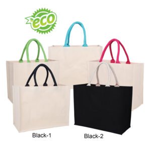 AD Bag Series - Laminated Canvas Bag (FBS5239 (BK2))