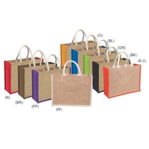 AD Bag Series - Jute Bag (FBS7132 Gusset Dyed)