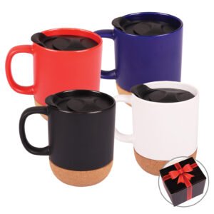 AD Drinkware & Container Series - Cork Base Ceramic Mug (FM1050)