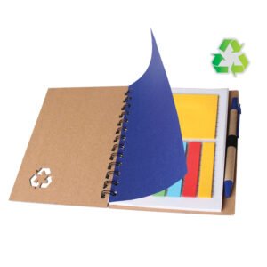AD Stationery, Organizer & Notebook - Notebook with Pen & Sticky Notes (FNB5153-II)